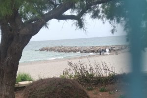 Hallazgo del cuerpo (Foto: @Héroesdelmar)