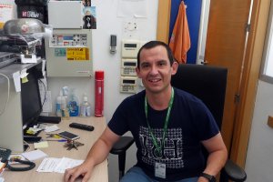 Uno de los controladores de acceso.