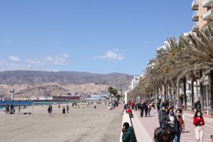 Imagen de archivo del Paseo Marítimo de Almería.