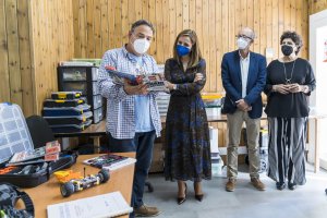 Maribel Sánchez, Carmen Navarro, José Fernández, Juan José Fuentes y María del Mar Sánchez han conocido el proyecto.