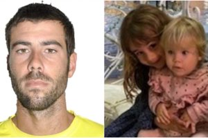 Imágenes del hombre y de sus hijas difundidas por Sos Desaparecidos.