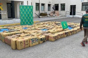 Droga incautada por la Guardia Civil.