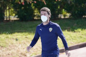 Rubi está contento con la semana de trabajo en el Almería.