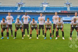 El once del Almería.