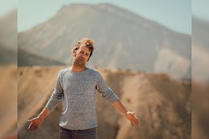 Zarrita en Tabernas, en una fotografía de Luis Rodríguez.