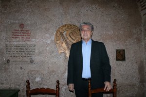 Rafael Morales, presidente de la Peña El Taranto.