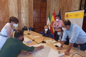 Reunión entre Ayuntamiento de Antas y REE.