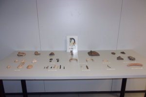 Material recuperado en la cueva hallada en Sierra Alhamilla.