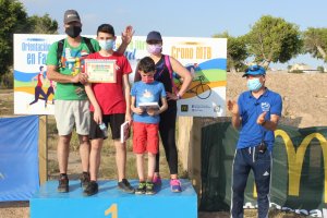 Todos los deportistas merecieron subir al podio.