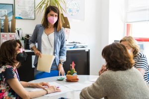 La vicepresidenta y diputada de Bienestar Social, Ángeles Martínez.