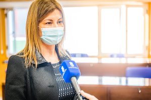 La concejal de Hacienda y Contratación, Mayte Fernández.