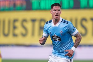 El futbolista Santi Mina juega en la actualidad en el Celta de Vigo.