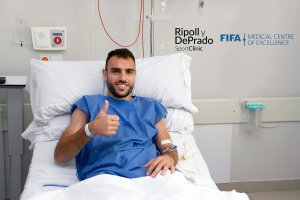 Gonzalo Verdú ya ha iniciado el proceso de recuperación.