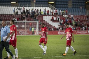 La última vez que el Almería cayó por tres goles fue ante el Huesca.