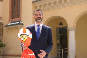 El alcalde y todos los almerienses estaban ilusionados con el Play Off.