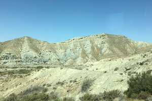 Imagen del desierto de Tabernas.