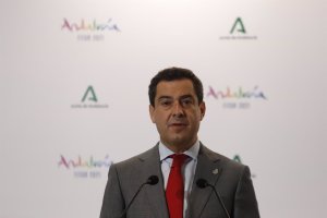 Juanma Moreno, presidente de la Junta de Andalucía, en una imagen de archivo.