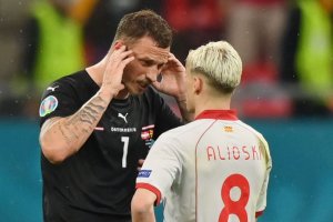 Arnautovic fue sancionado después del partido contra Macedonia del Norte.