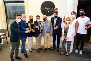 Brindis celebrado este miércoles para presentar el Día Mundial de la Tapa.