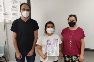 Ganadora Cartel Anunciador Día del Libro IES Mar Serena de Pulpí.