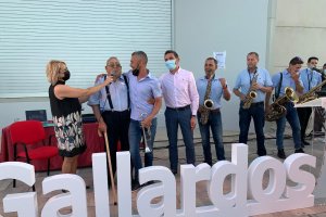 El músico Miguel Cánovas en el lugar que llevará su nombre.