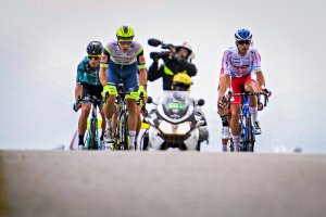 Cristian Rodríguez, del Total Energies, hizo una gran primera etapa.