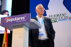 Gabriel Amat, en su despedida.