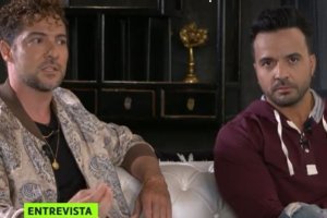 Bisbal y Fonsi, durante la entrevista en La Sexta.