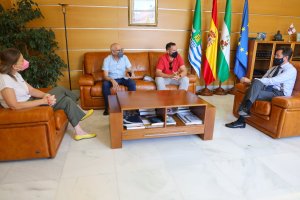 El alcalde Francisco Góngora estuvo con la familia celeste.