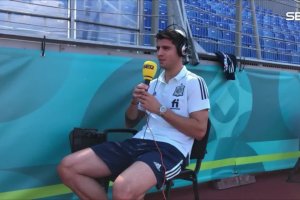 Morata con Manu Carreño.