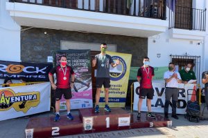 Juan Jesús Ruano se subió a lo más alto del podio.