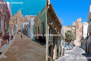 A mediados de los años sesenta la calle de Antonio Vico representaba a la Almería recogida y horizontal que se había heredado del siglo pasado.