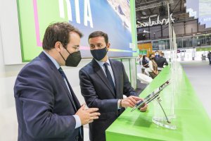 Fernando Giménez y Javier García, en la última edición de FITUR.