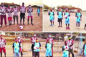 Fundación UD Almería. Ha colaborado la Fundación de la Unión Deportiva Almería con la donación de camisetas y balones para los más pequeños.