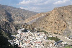 Panorámica de Albodoluy, uno de los pueblos almerienses sin casos de covid en 14 días.