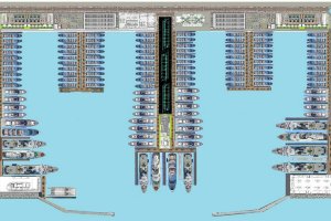 Boceto del proyecto presentado \'Marina Mojácar\'.