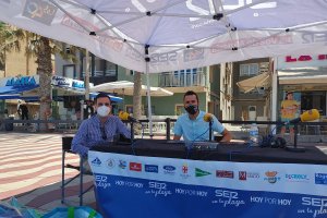 El concejal de Promoción de la capital, Carlos Sánchez, ha acudido a La SER para contar todas las actividades que ofrece Almería este verano
