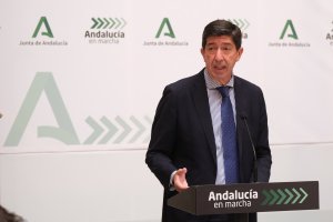 Juan Marín, vicepresidente de la Junta de Andalucía.