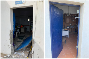 Actos vandálicos en Cabo de Gata.