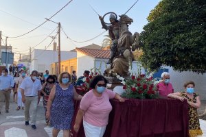 Procesión de Santiago Apostol en el Pozo de la Higuera.