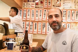 David Rodríguez López, durante uno de sus viajes a Japón.