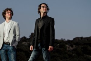 Los pianistas malagueños Víctor y Luis del Valle.