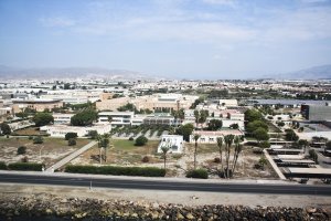 Una vista aérea de la UAL, que acogerá la Cumbre Mundial de la Agroalimentación