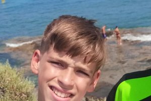 El pequeño Marcos Mohedano Ramírez.