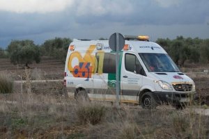 Imagen de archivo de una ambulancia del 061.