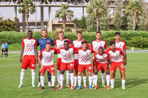 El once del Almería ante el Pulpileño.