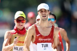 Marc Tur tuvo en sus manos la medalla.