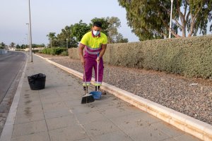 Dispositivos de limpieza intensivos en Retamar