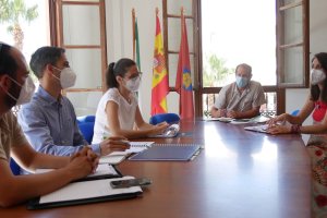 Imagen de la reunión mantenida.