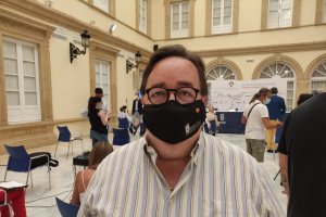 J. J. Rubí, en la presentación de las dos pruebas almerienses.